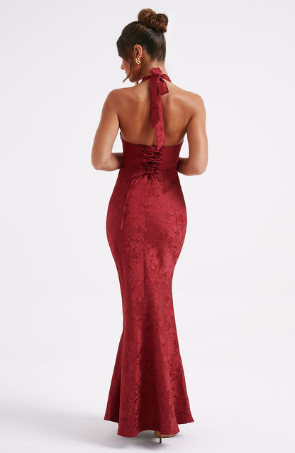 Melady Maxi Dress - Red